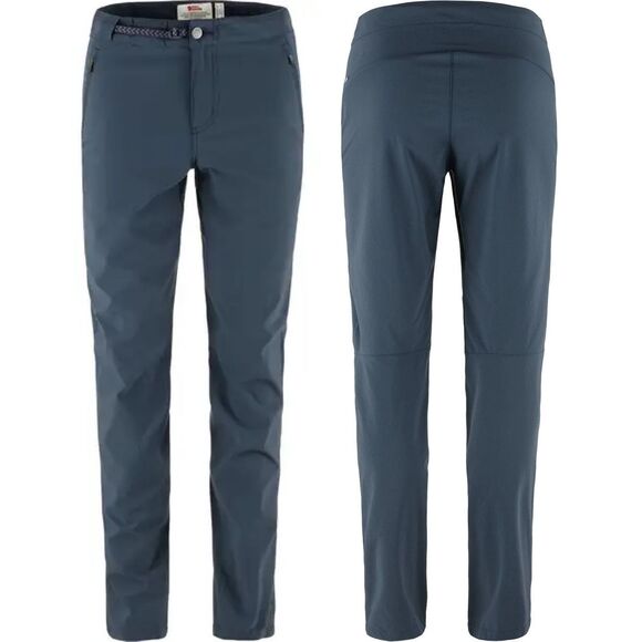 Fjällräven NWT High Coast Trail Trousers Navy Size 48/16 - Picture 1 of 5
